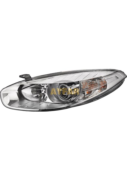 Far Sinyal Sağ Fluence 13 Krom Çerçeveli Motorlu