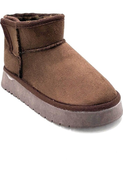 Içi Kürklü Hafif Çocuk Bot Kahve indirimleri