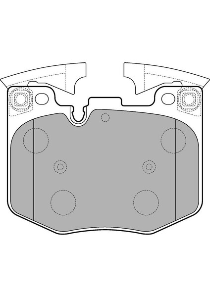Fren Balatası On Bmw G30 G20 G01 G02 G05 G06 G07 G29 G11 G12 G14 G15 G16 Z4 Ix I20