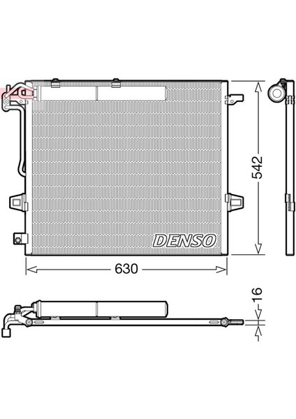Klıma Radyatoru Mercedes W164 X164 W251