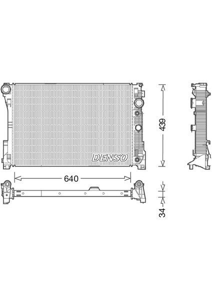 Motor Su Radyatoru Mercedes W204 S204 C204 C218 X218 W212 S212 C207 A207 X204
