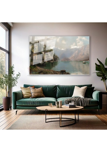 Cam Yatay Duvar Tablosu Cam Gol Manzarasi2 Ev Ofis Salon Modern Duvar Tablosu modelleri