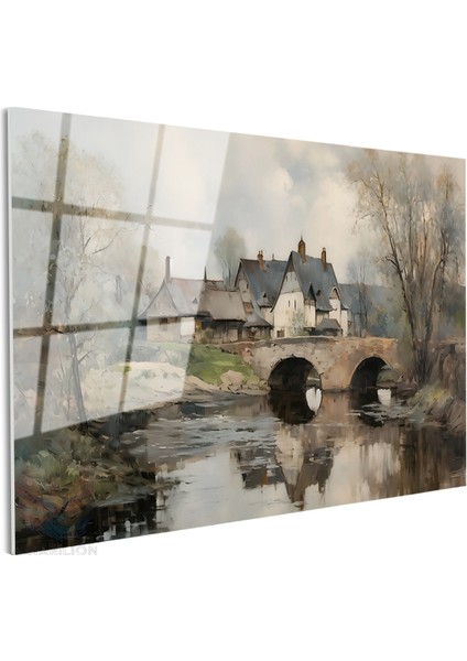 Cam Yatay Duvar Tablosu Cam Doga MANZARASI16 Ev Ofis Salon Modern Duvar Tablosu fiyatları