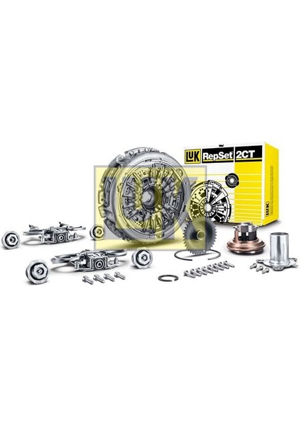 Debrıyaj Setı Kavrama Benzınlı Powershıft Ford Fıesta 1.0 Ecooboost Otomatık Debrıyaj Catalları ile Beraber