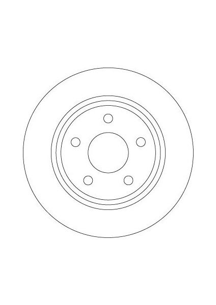 Arka Fren Dısk Ayna Focus Iv 17