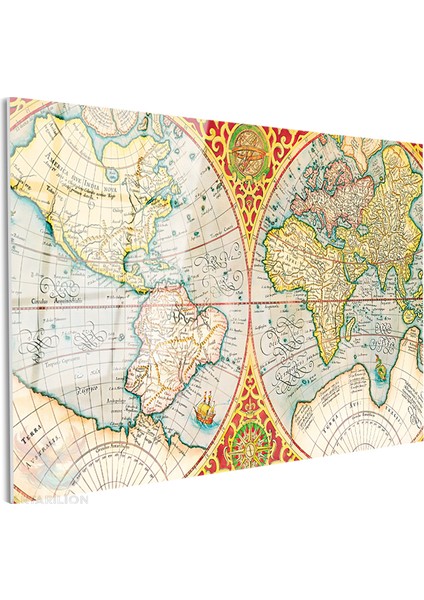 Cam Yatay Duvar Tablosu Cam Yeni Dünya Haritasi2 Ev Ofis Salon Modern Duvar Tablosu fiyatları
