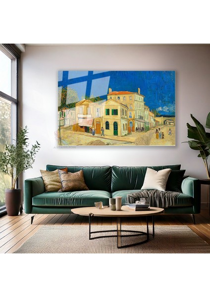 Cam Yatay Duvar Tablosu Cam Soyut Manzara3 Ev Ofis Salon Modern Duvar Tablosu modelleri