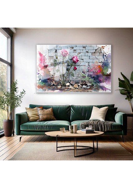 Cam Yatay Duvar Tablosu Cam Soyut Sanat8 Ev Ofis Salon Modern Duvar Tablosu modelleri