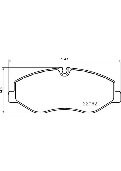 Fren Balatası On Mercedes Vıto W447 14
