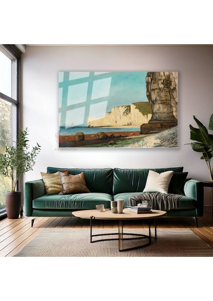 Cam Yatay Duvar Tablosu Cam Doga MANZARASI13 Ev Ofis Salon Modern Duvar Tablosu modelleri