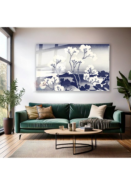 Cam Yatay Duvar Tablosu Cam Soyut Doga Manzarasi3 Ev Ofis Salon Modern Duvar Tablosu modelleri