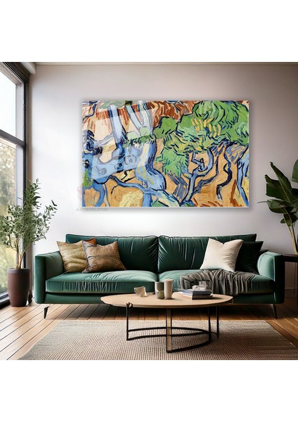 Cam Yatay Duvar Tablosu Cam Soyut Sanat Ev Ofis Salon Modern Duvar Tablosu modelleri