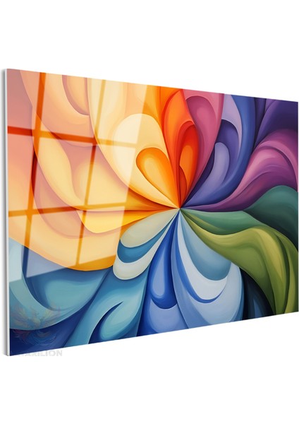 Cam Yatay Duvar Tablosu Cam Soyut Sanat4 Ev Ofis Salon Modern Duvar Tablosu fiyatları