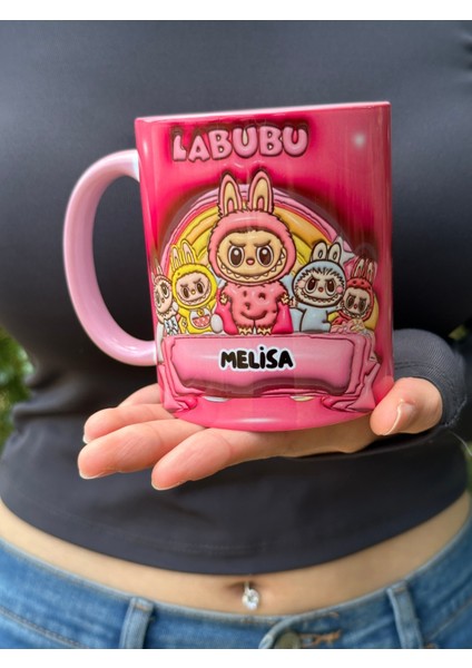 Labubu Kaliteli Porselen Isim Yazılabilir Premium Hediyelik Baskılı Kupa Bardak Doğum Günü Hediyesi fiyatları