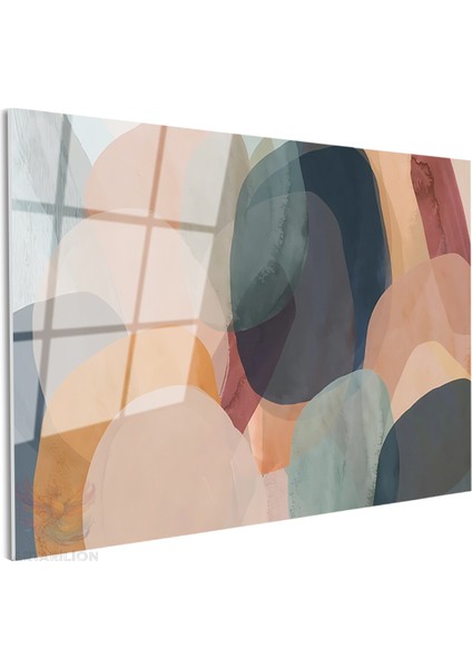 Cam Yatay Duvar Tablosu Cam Geometrik Sekiller8 Ev Ofis Salon Modern Duvar Tablosu fiyatları