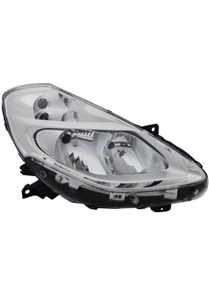 20-C049-05-2B Far Sağ Clıo Iıı 05 Elektrikli H7 H7 Krom