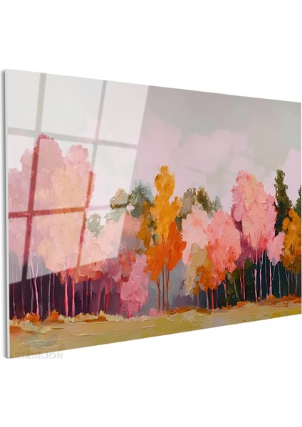 Cam Yatay Duvar Tablosu Cam Doganin Renkleri2 Ev Ofis Salon Modern Duvar Tablosu fiyatları