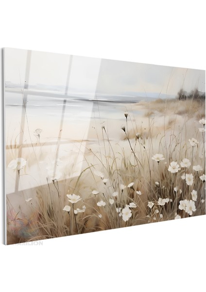 Cam Yatay Duvar Tablosu Cam Vintage Kir Manzarasi2 Ev Ofis Salon Modern Duvar Tablosu fiyatları