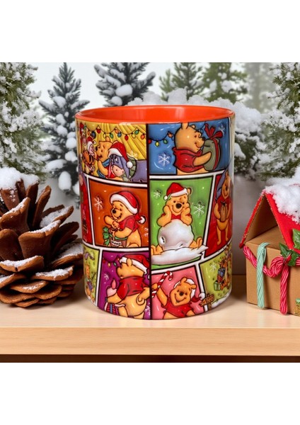 Winnie The Pooh Hediye Paketli Premium Porselen Kaliteli Çay Kahve Kupası fiyatları