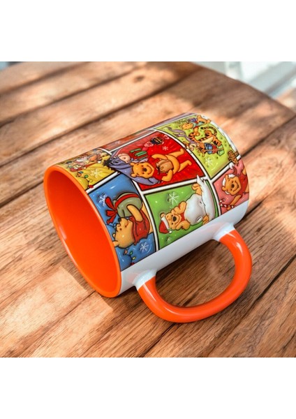 Winnie The Pooh Hediye Paketli Premium Porselen Kaliteli Çay Kahve Kupası fırsatları