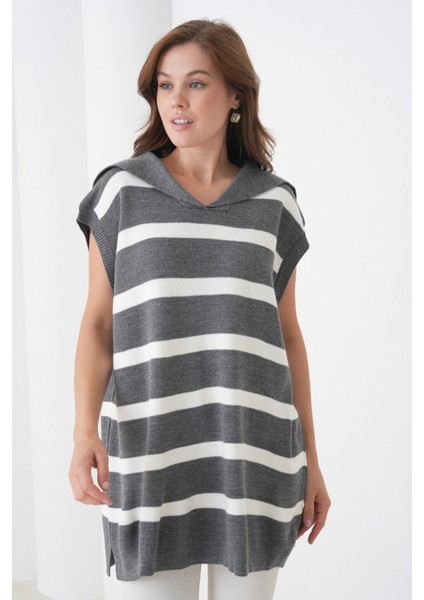 Kadın Kolsuz Gömlek Yaka Triko Tesettüre Uygun Spor Şık Yelek indirimleri