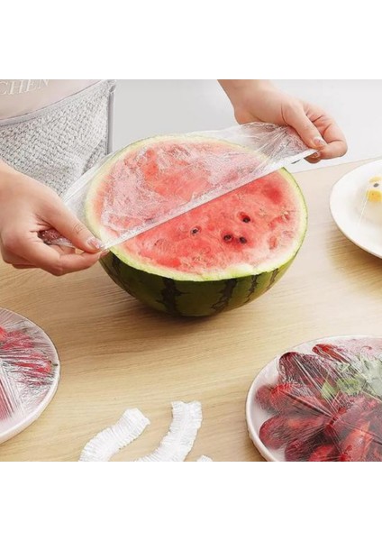 100 Adet Tazeliği Koruyan Tencere ve Tabak Bonesi – Çok Amaçlı Gıda Bonesi fırsatları