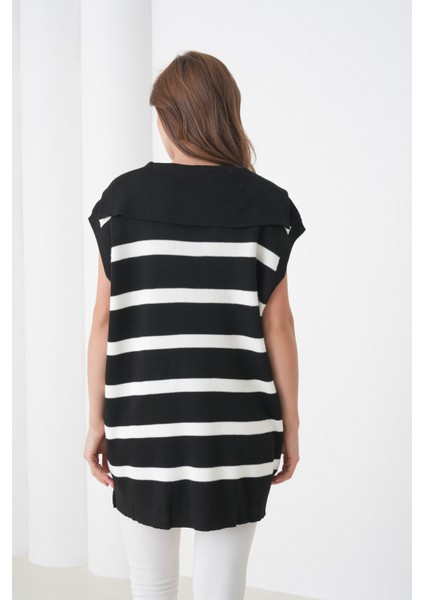 Kadın Kolsuz Gömlek Yaka Triko Tesettüre Uygun Spor Şık Yelek modelleri