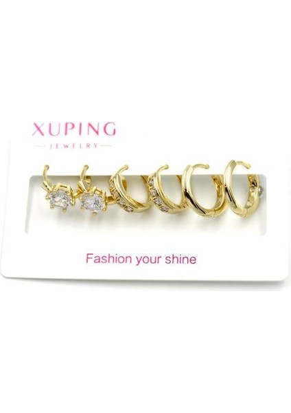 6'lı Xuping Küpe - Altın fiyatları