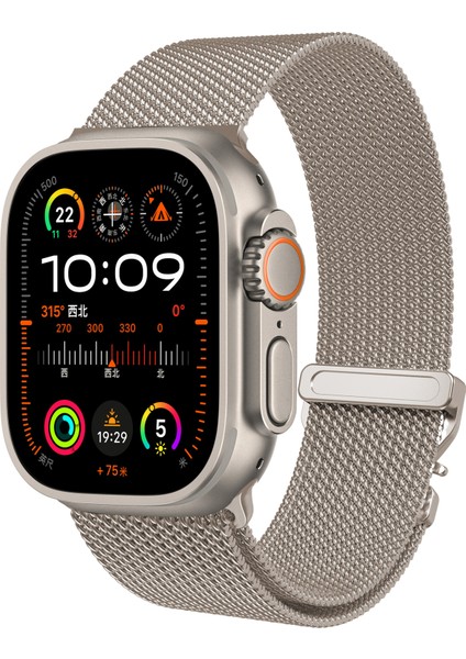 Apple Watch Series 10 42MM/9 8 7 41MM/SE (2023) Se (2022) Se 6 5 4 40MM/3 2 1 38M Altın Için Milanese Saat Kayışı (Yurt Dışından) modelleri