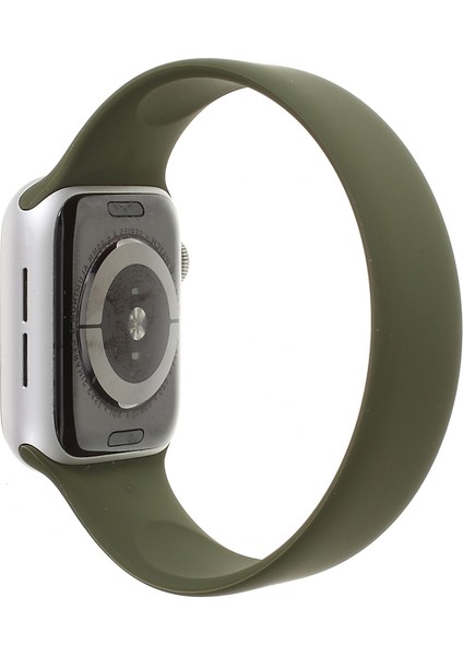 Apple Watch Series 10 46MM/ULTRA 2 Ultra 49MM/9 8 7 45MM/SE (2023) Se (2022) Se 6 5 4 44MM/3 2 1 42MM Için Silikon Akıllı Saat Bandı Bilek Kayışı, Boyut: L-Yeşil (Yurt Dışından) fiyatları
