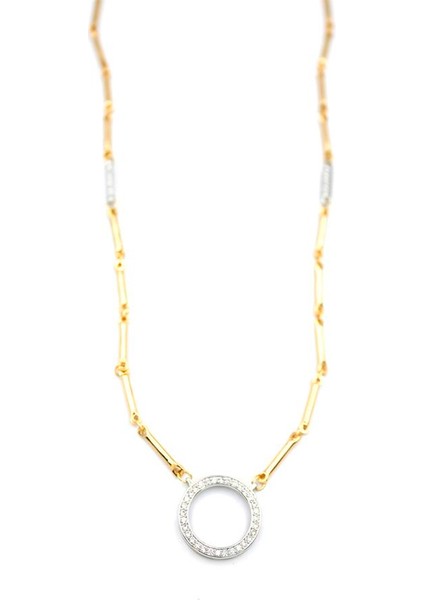 Zincirli Vip Kolye - Altın