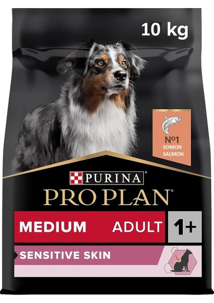Proplan Medium Somonlu Yetişkin Köpek Maması 10 kg