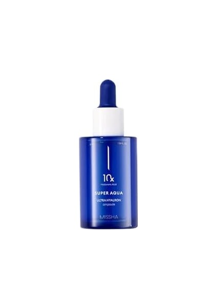 Mıssha 10 Farklı Hyaluronik Asit Içeren Su Bazlı Nemlendirici Ampul Super Aqua Ultra Hyalron 47 Mililitre modelleri