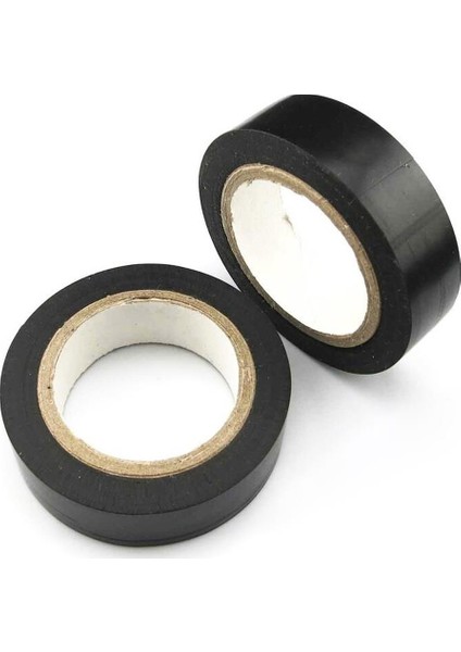 Siyah Izole Bant - Siyah Elektrik Bandı 10 Adet Izolasyon Bandı