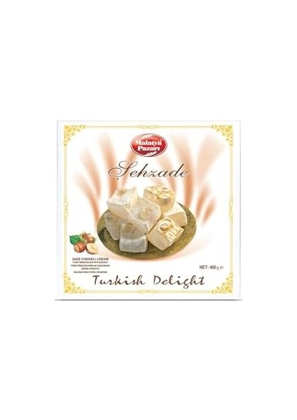 Malatya Pazarı Murat Palancı Şehzade Sade Fındıklı Lokum Kutulu 400 gr modelleri