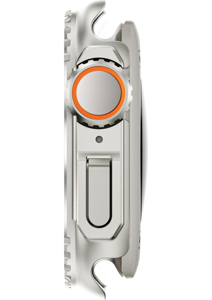 Apple Watch Series 9/8/7 45 mm Spor Saat Koruyucu Kılıf - Titanyum Metal Kasa (Yurt Dışından) indirimleri