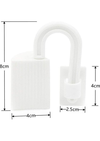 Bolivia's Parmak Koruyucu, 10 Adet Kendinden Yapışkanlı Kapı Güvenlik Aparatı, Çocuklar Için Baby Safety Products, Menteşe Koruyucu ile Parmak Sıkışmasını Önleyen, Dayanıklı Abs Malzemeden Üretilmiş