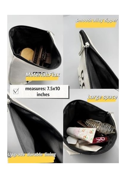 Aputue Küçük Makyaj Çantası, Sevimli Kedi Temalı, Fermuarlı, Taşınabilir Kozmetik Çantası, Kedi Severler, Kadınlar ve Genç Kızlar Için modelleri