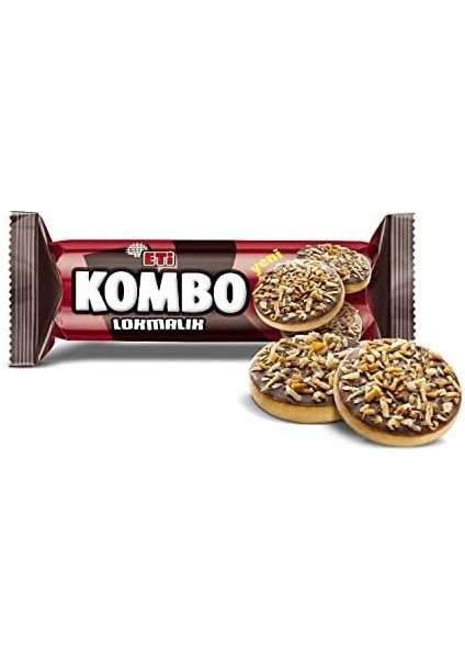 Eti Kombo Lokmalık Bisküvi 84 G x 18 Adet modelleri