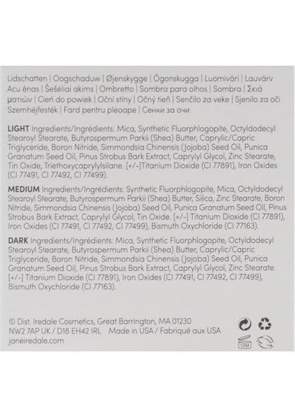 Jane Iredale Purepressed Göz Farı Üçlü