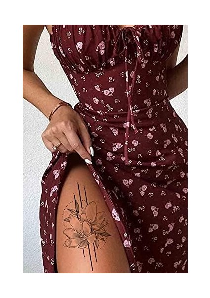 Artikel Çiçek -2 Geçici Dövme,geçici Tattoo,vücut Dövme,kol Bilek Dövme,boyun Dövme,sırt Dövme fiyatları