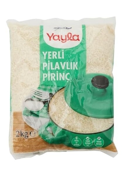 Yayla Yerli Pilavlık Pirinç 2 kg fiyatları