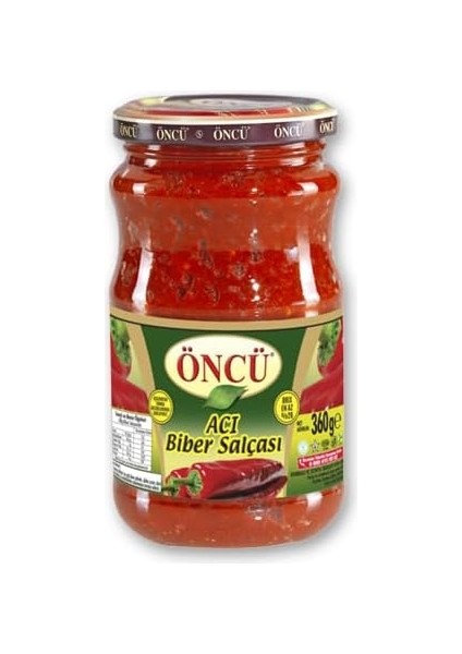 Öncü Acı Biber Salçası 360 G