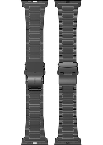 Apple Watch 10 46MM/ULTRA 2/ultra 49MM/9 8 7 45MM/SE (2023) Se (2022) Se 6 5 4 44MM/3 2 1 42MM Titanyum Alaşımlı Kayış 26MM Bant-Gümüş (Yurt Dışından) indirimleri