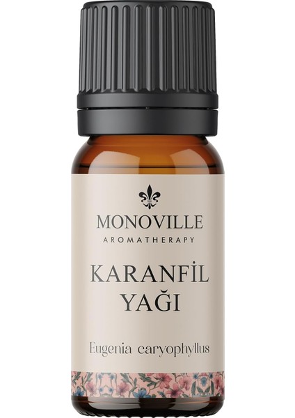Monoville Karanfil Uçucu Yağı 10 Ml% 100 Saf ve Doğal (Clove Bud Oil)