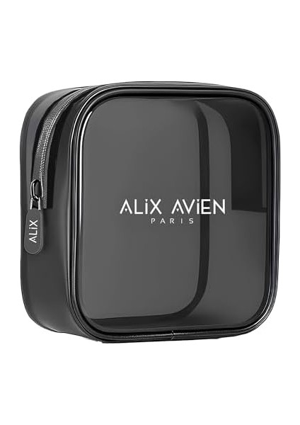 Alıx Avıen Gri Mini Makyaj Çantası - Gray Cosmetic Bag