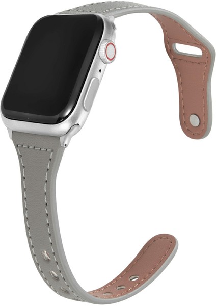 Kalebol Apple Watch 10 46MM/ULTRA 2/ultra 49MM/9 8 7 45MM/SE (2023) Se (2022) Se 6 5 4 44MM/3 2 1 42MM Saat Kayışı, Küçük Tokalı - Gri (Yurt Dışından) fiyatları