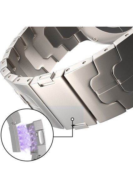 Apple Watch 10 46MM/ULTRA 2/ultra 49MM/9 8 7 45MM/SE (2023) Se (2022) Se 6 5 4 44MM/3 2 1 42MM Manyetik Titanyum Alaşımlı Saat Kayışı - Gri (Yurt Dışından) fiyatları