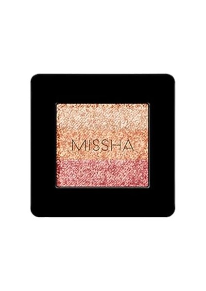 Mıssha Yumuşak Dokulu, Dökülme Yapmayan 3 Renkli Göz Farı Triple Shadow No.19 (Love Charm)