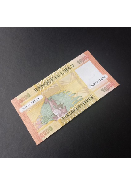 3996368F40BEB5A7C9 Lübnan 10000 Livres Çil Eski Yabancı Kağıt Para fiyatları